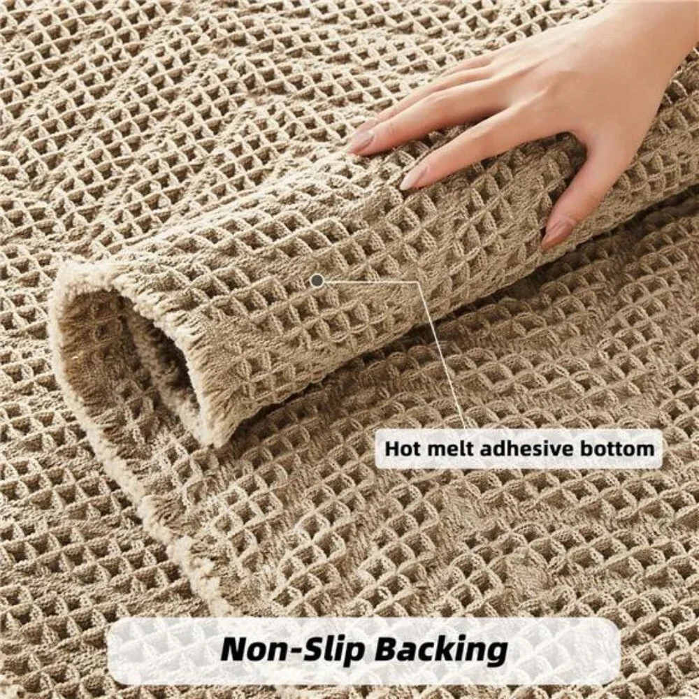 Bath Mats,Upgraded Waffle Super Absorbent Bath Mat,Bathroom Rugs Non Slip